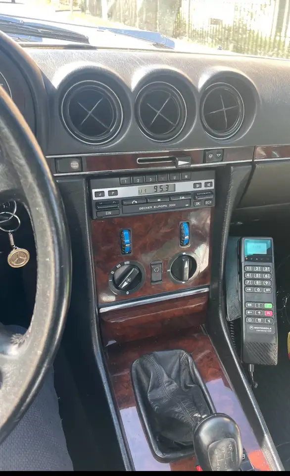 Mercedes-Benz SL 300 interni in stoffa ,telefono, Becker, targa Roma, foto 5