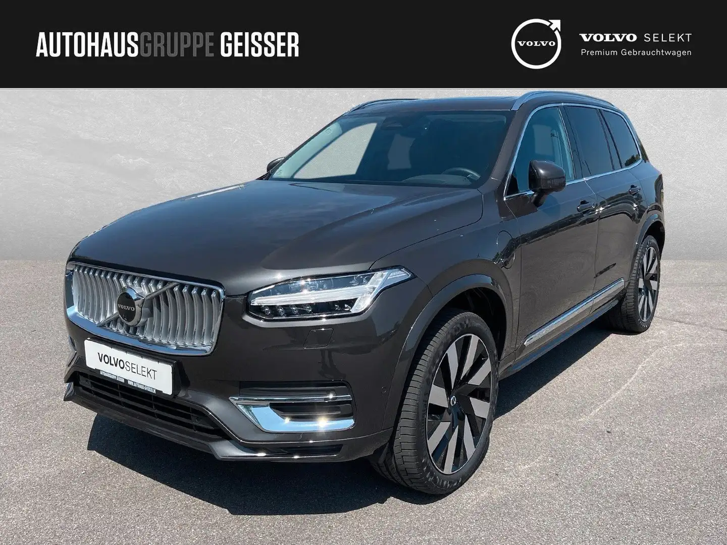 Volvo XC90 T8 AWD Recharge Plus Bright 7-Sitzer ACC Grau - 1