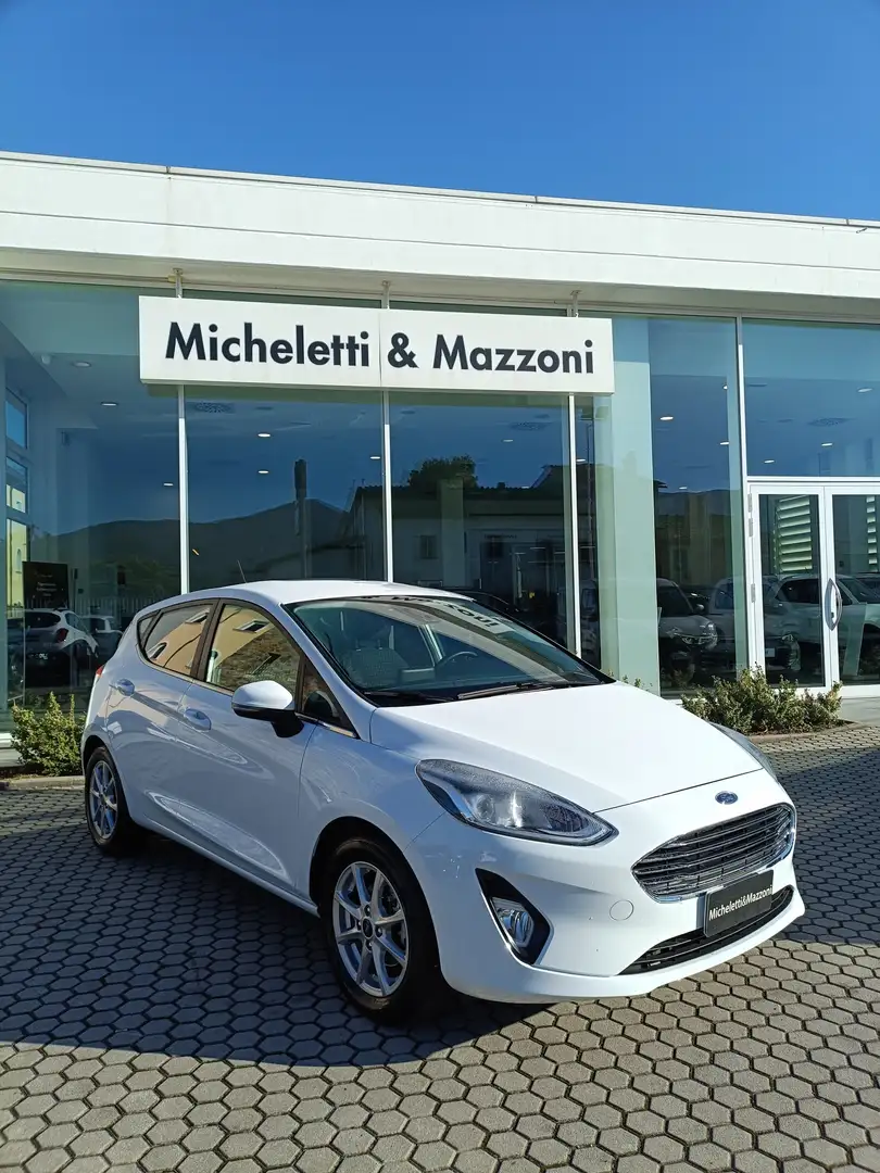 Ford Fiesta Fiesta VII 2017 5p 5p 1.1 Titanium Gpl s Bianco - 1