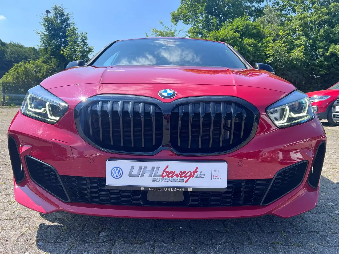 BMW 128 1er 128 ti Harman-Kardon LED Navi Sportpaket HUD Rouge - 1
