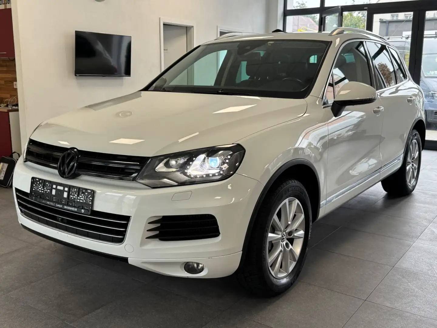 Volkswagen Touareg V6 TDI-Luftfahrwerk-AHK-BiXenon-Kamera- Weiß - 1