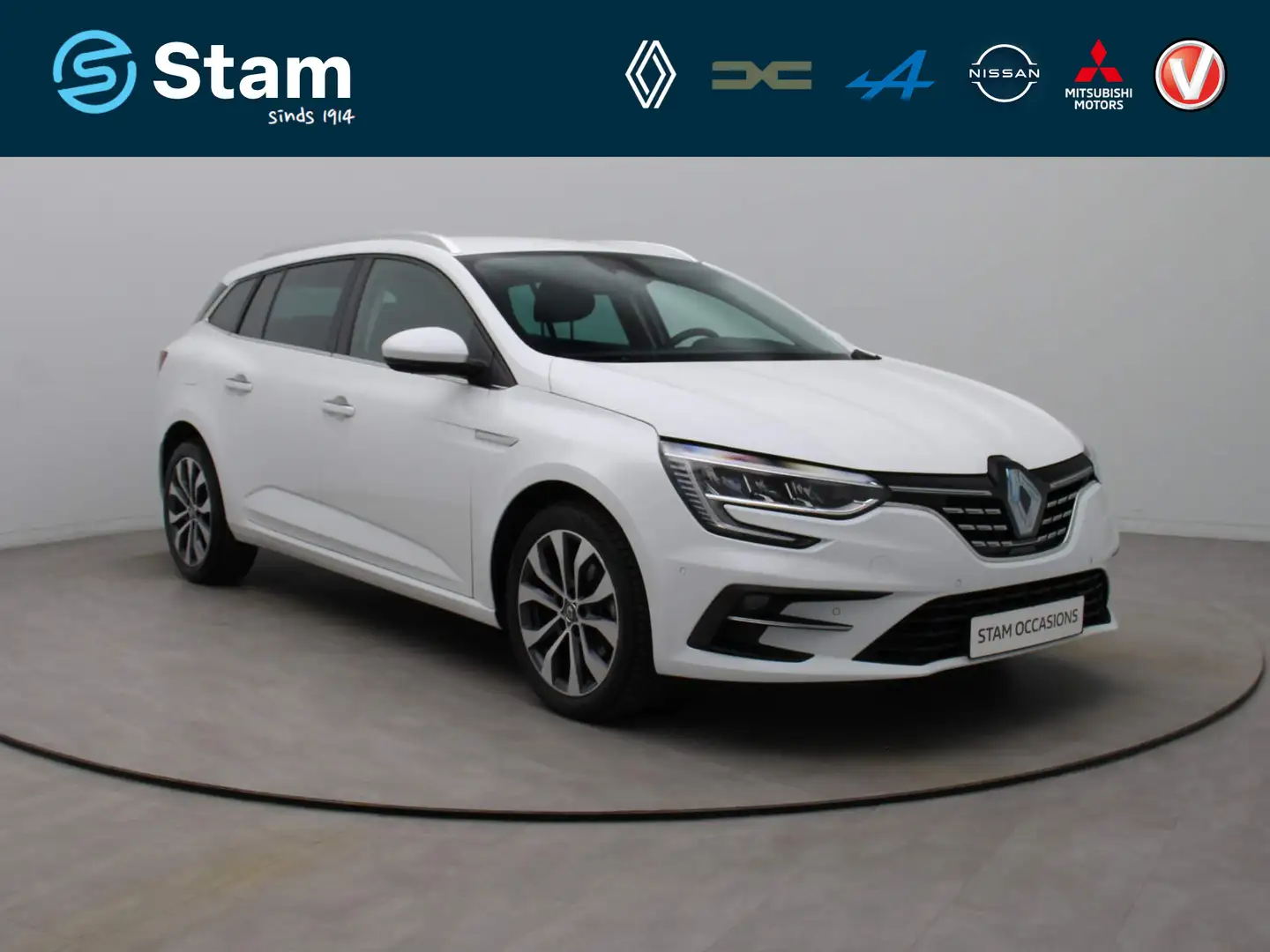 Renault Megane Estate TCe 140pk Techno EDC/AUTOMAAT Climate | Cru Wit - 1