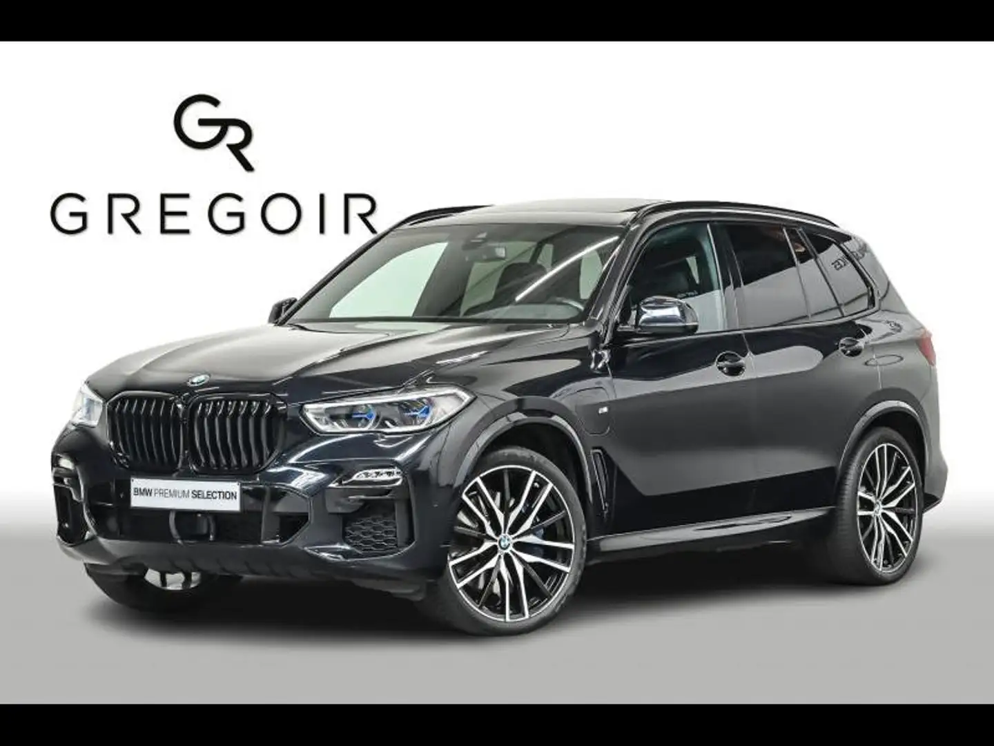 BMW X5 xDrive45e|Msport|Hud|H&K|PanoS Zwart - 1