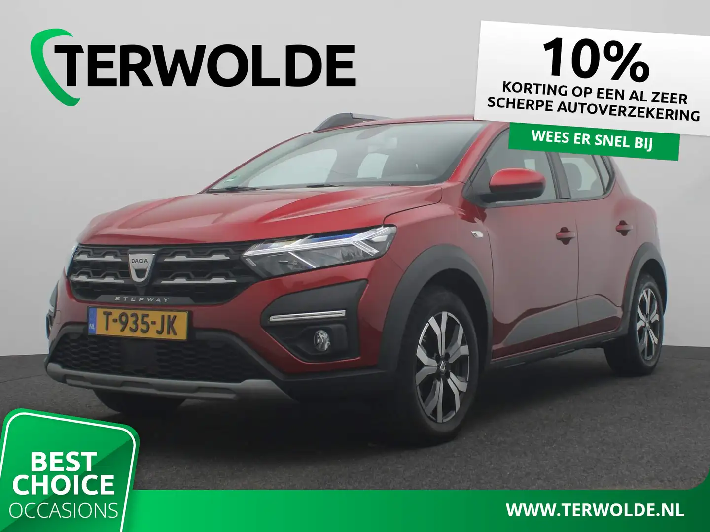 Dacia Sandero Stepway Comfort TCe 100 LPG | Navigatie | Climate Rouge - 1
