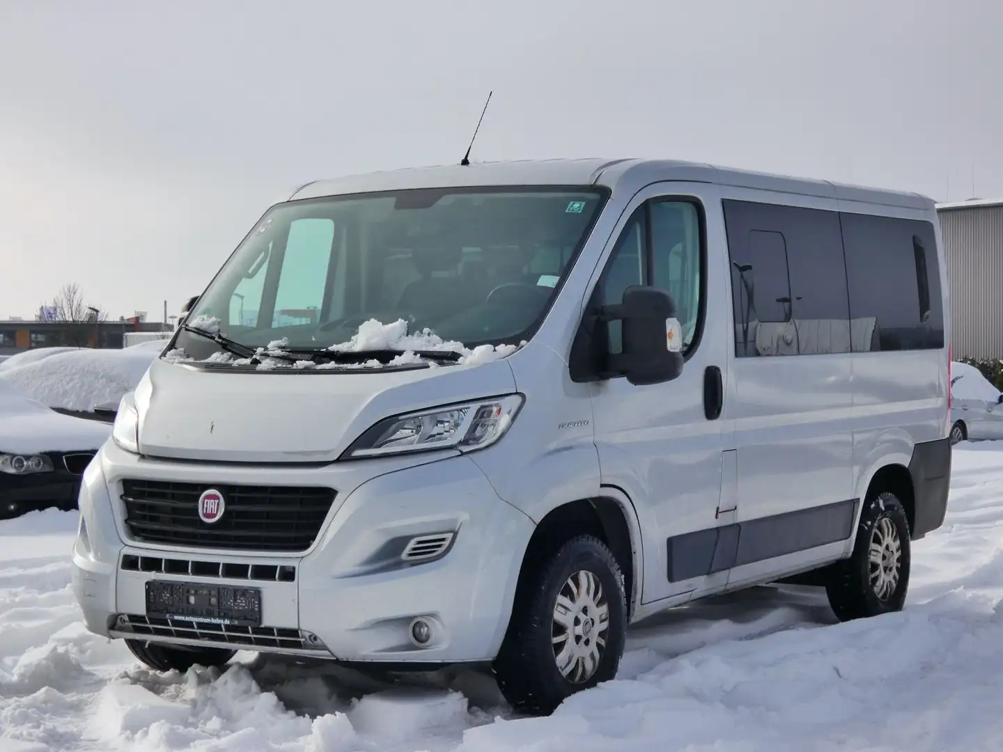 Fiat Ducato Kombi 30 150 L1H1 RS: 3000 mm 9 Sitzer Grau - 1