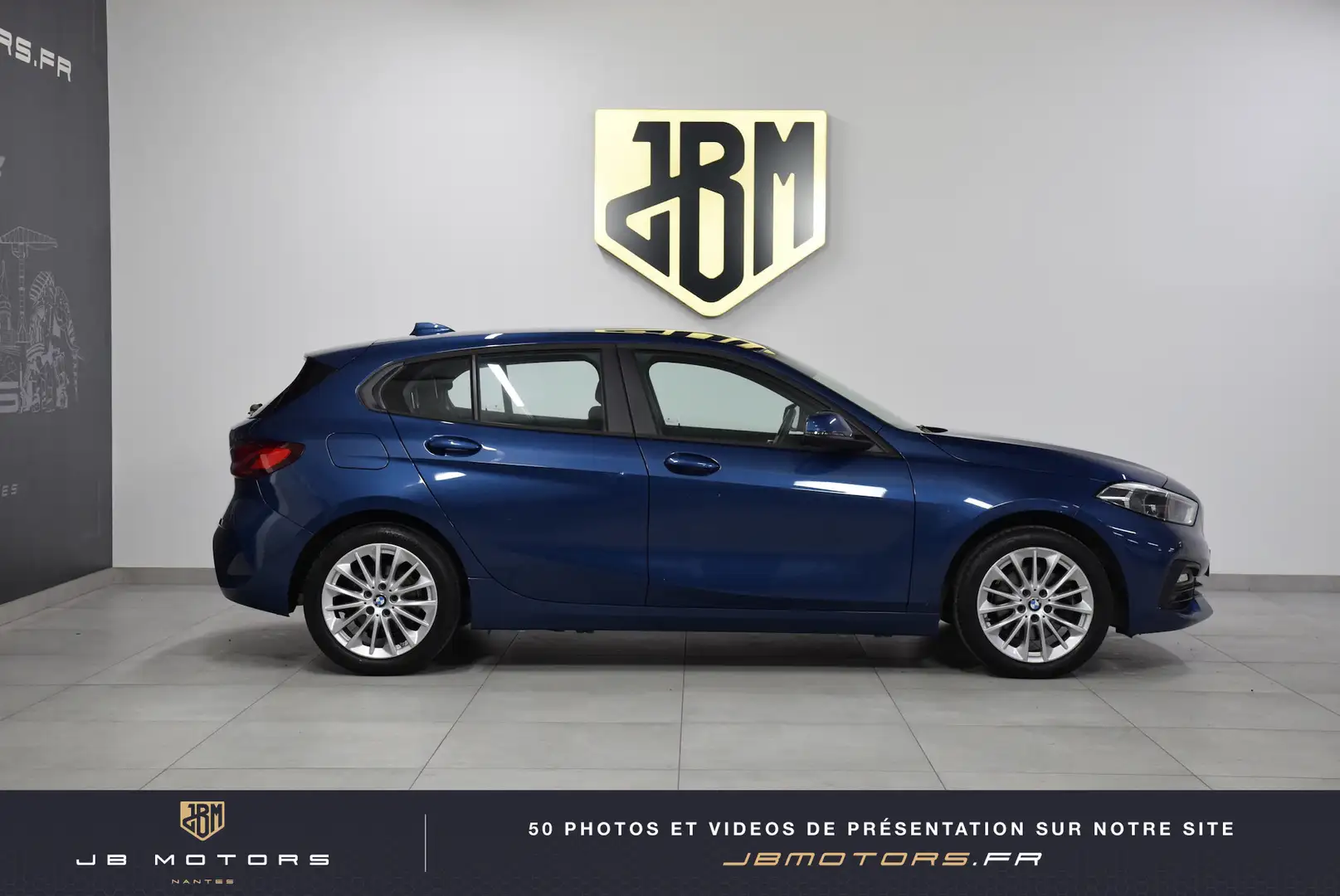 BMW 118 118i 136 ch DKG7 Bleu - 2
