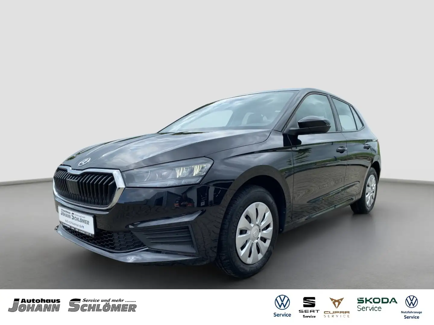 Skoda Fabia 1.0 MPI Active LED PDC KLIMA SHZ BT BC DAB Klima Schwarz - 1