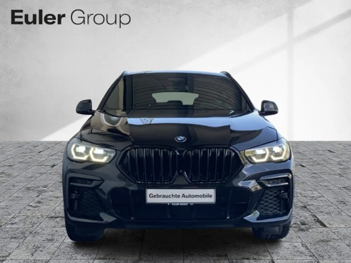 BMW X6 xDr. 40d M-Sport StandHZG AHK Pano HUD Iconic Glow Schwarz - 2