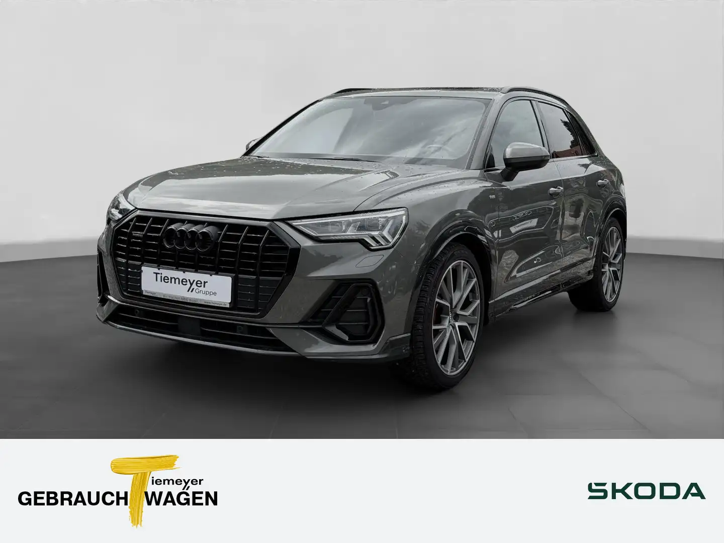 Audi Q3 40 TFSI Q S LINE AHK ST.HEIZ PANO MATRIX NAVI Gris - 1