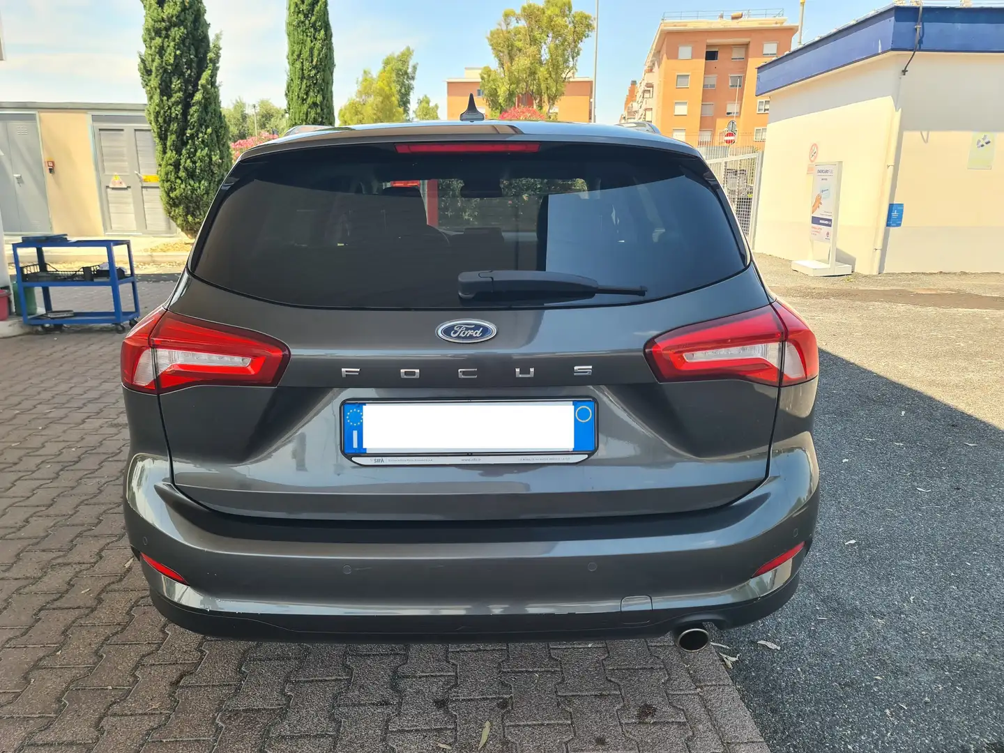 Ford Focus SW 1.5 ecoblue Business/ TAGLIANDI CERTIFICATI Grigio - 2
