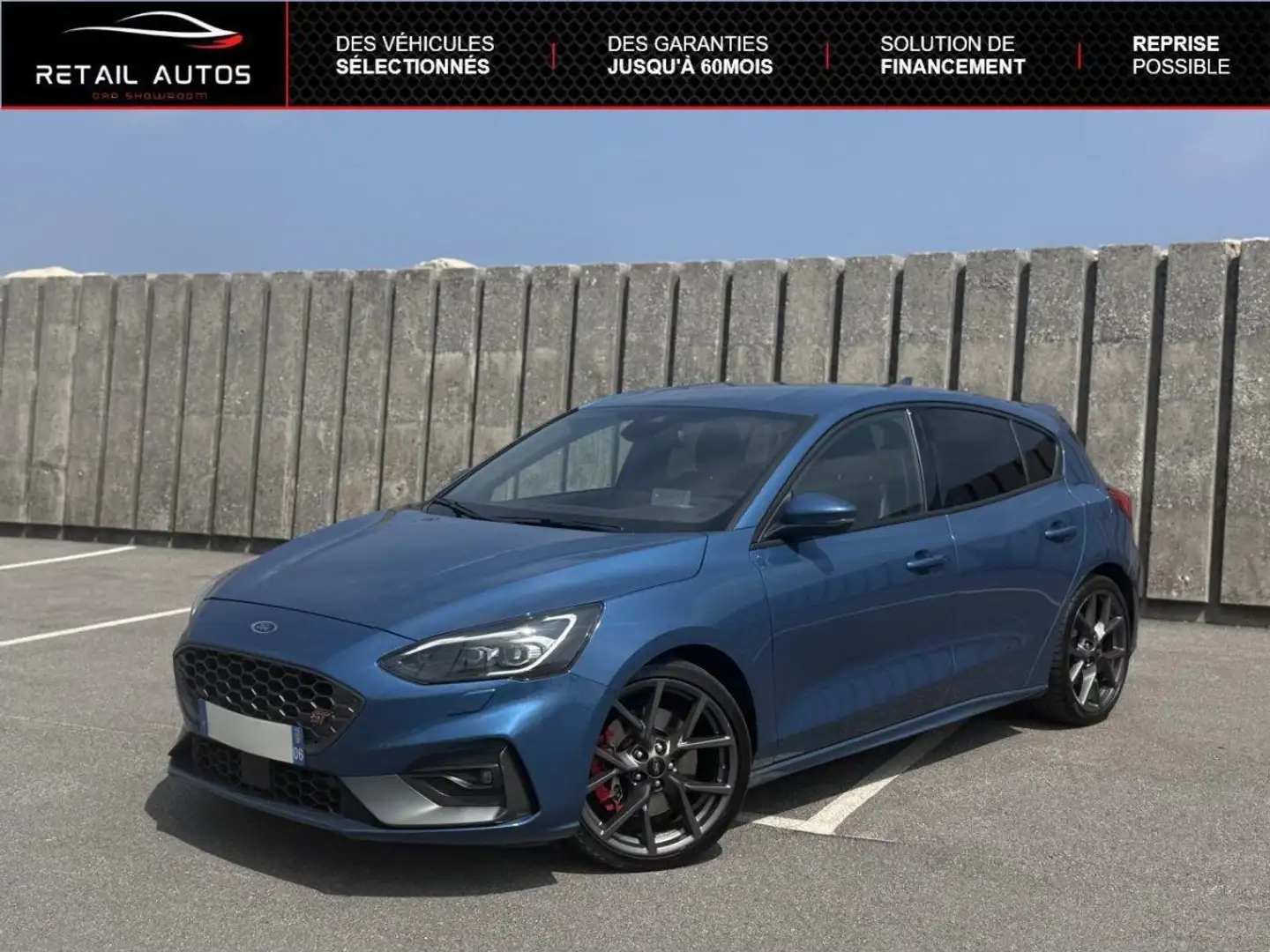 Ford Focus 2.3 EcoBoost 280ch ST Blau - 1