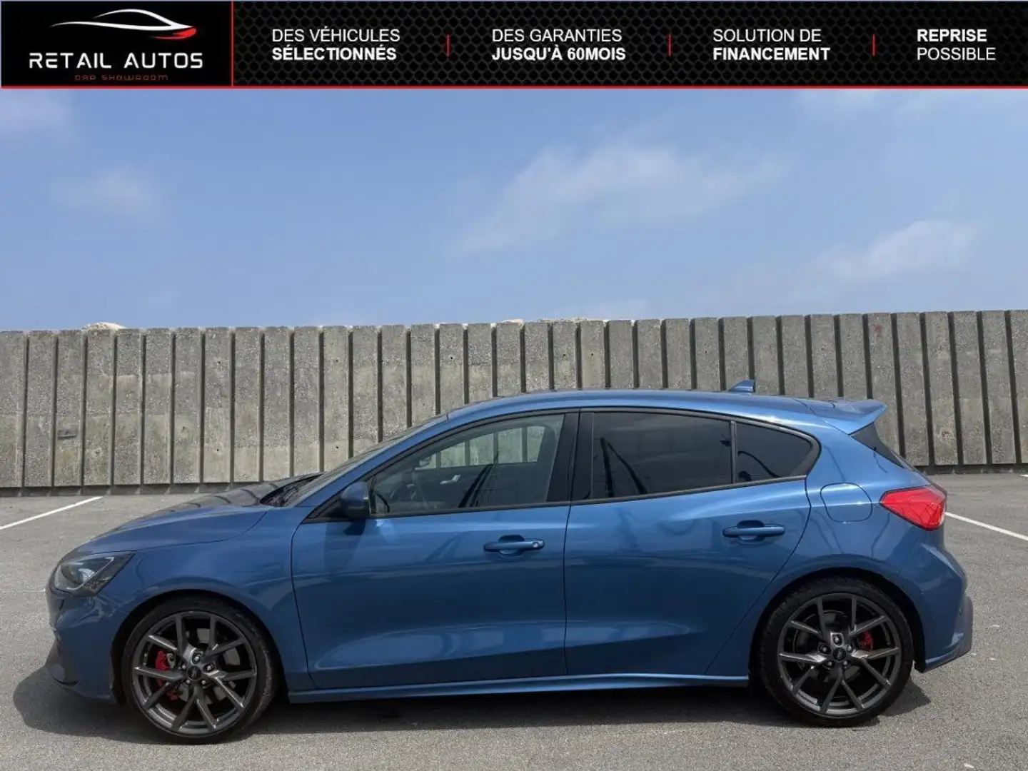 Ford Focus 2.3 EcoBoost 280ch ST Blau - 2