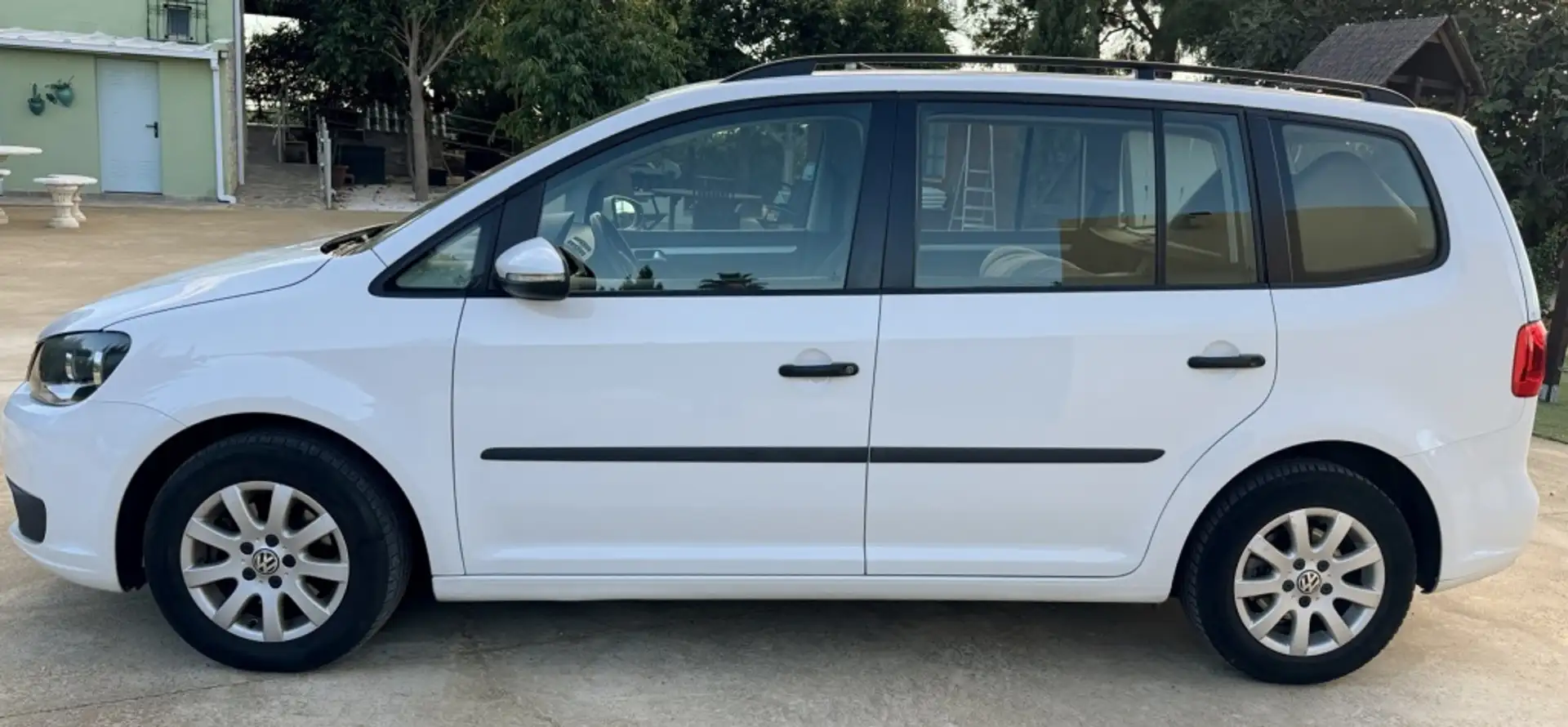 Volkswagen Touran 1.6TDI Advance BMT 105 Blanc - 2