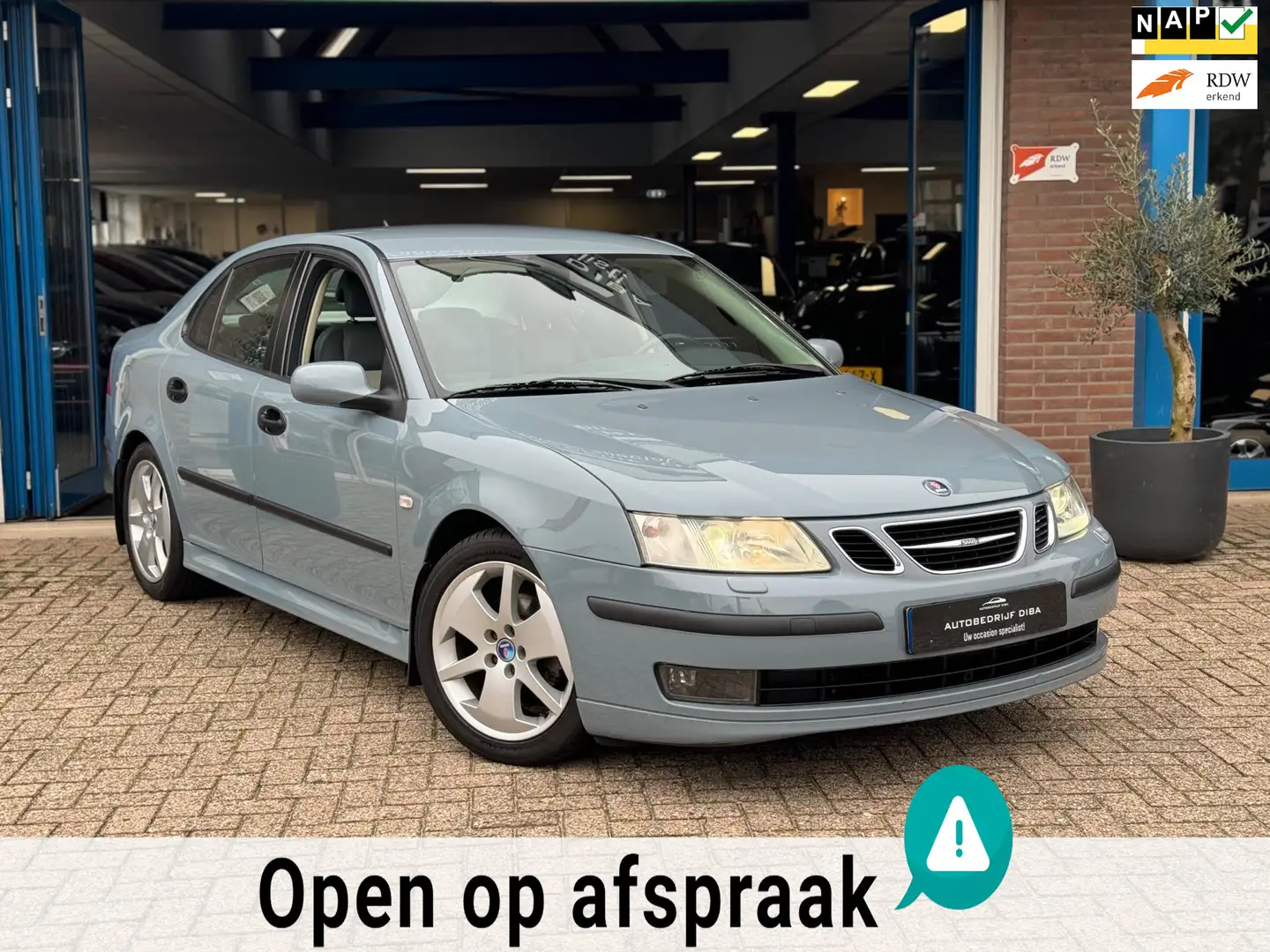 Saab 9-3 Sport Sedan 2.0t Vector 2003 AUT Youngtimer 1e Eig Szürke - 1