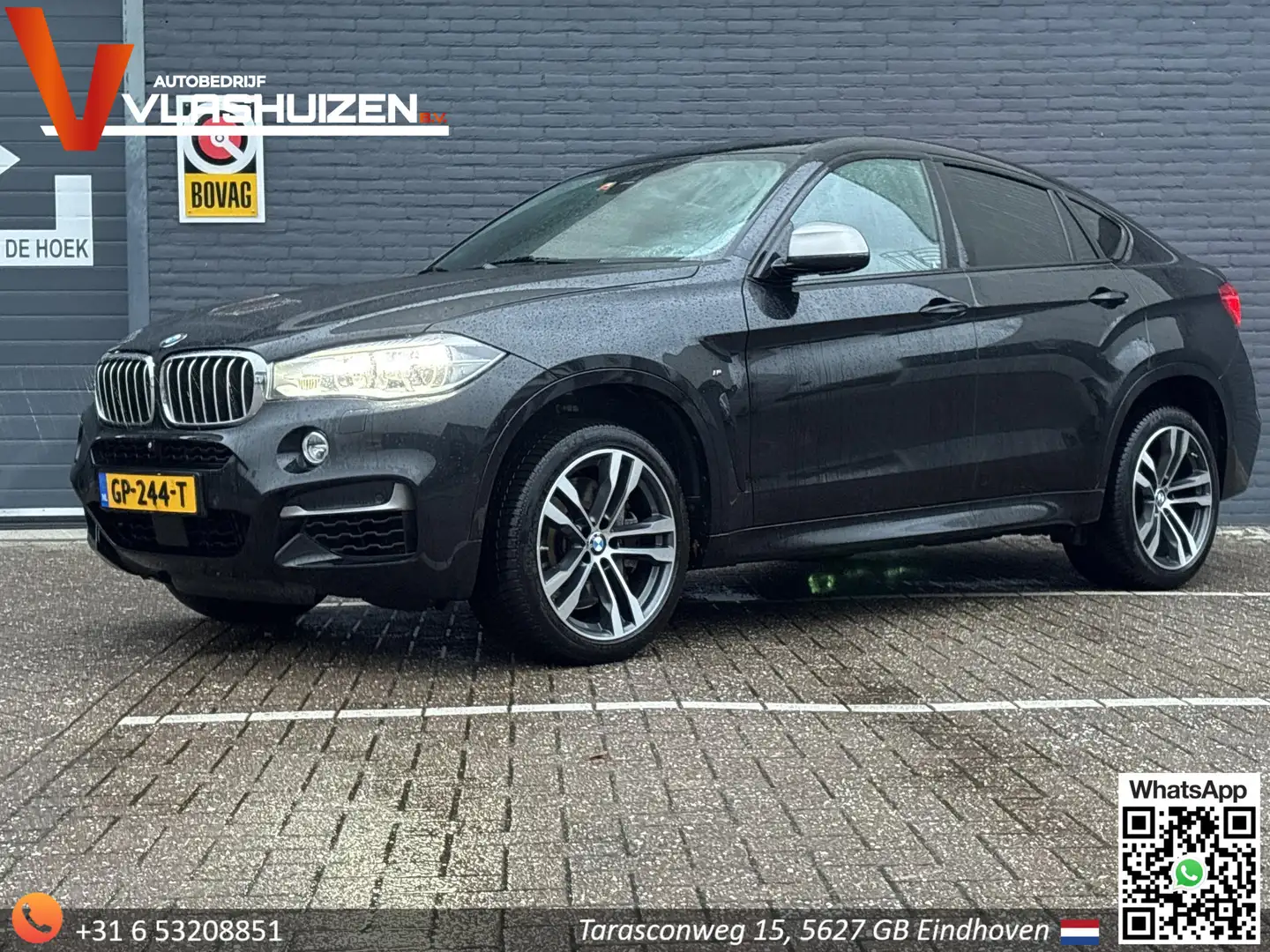 BMW X6 M50d | Dakota Leder | Pano | Climate | Cruise | Na Zwart - 1