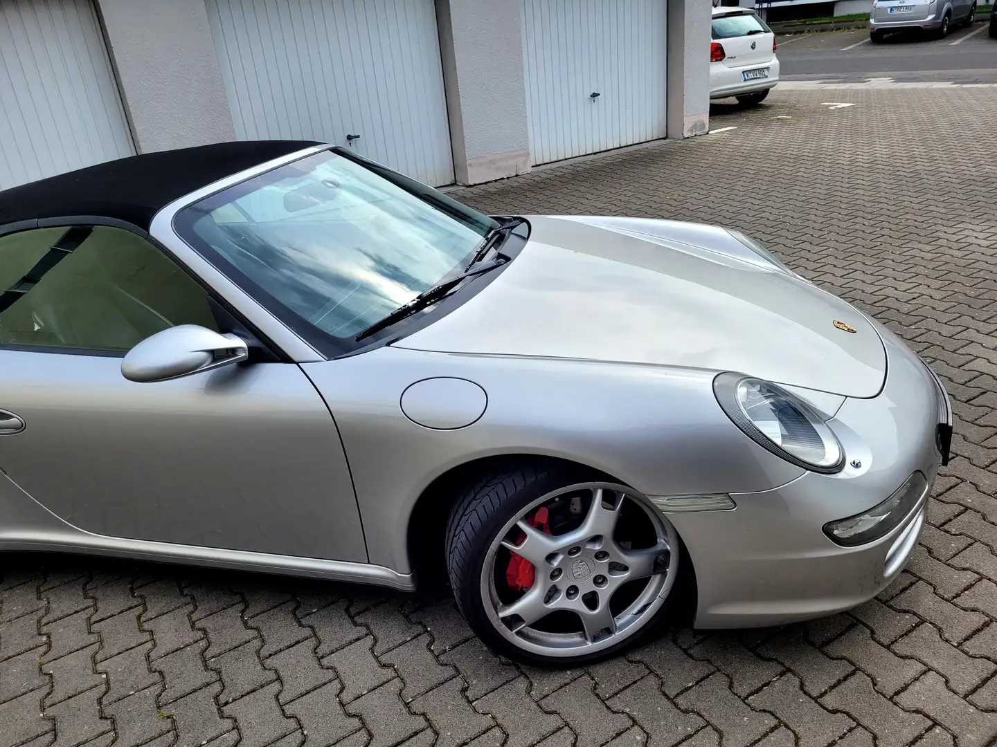 Porsche 911 4s Cabrio Silber - 1