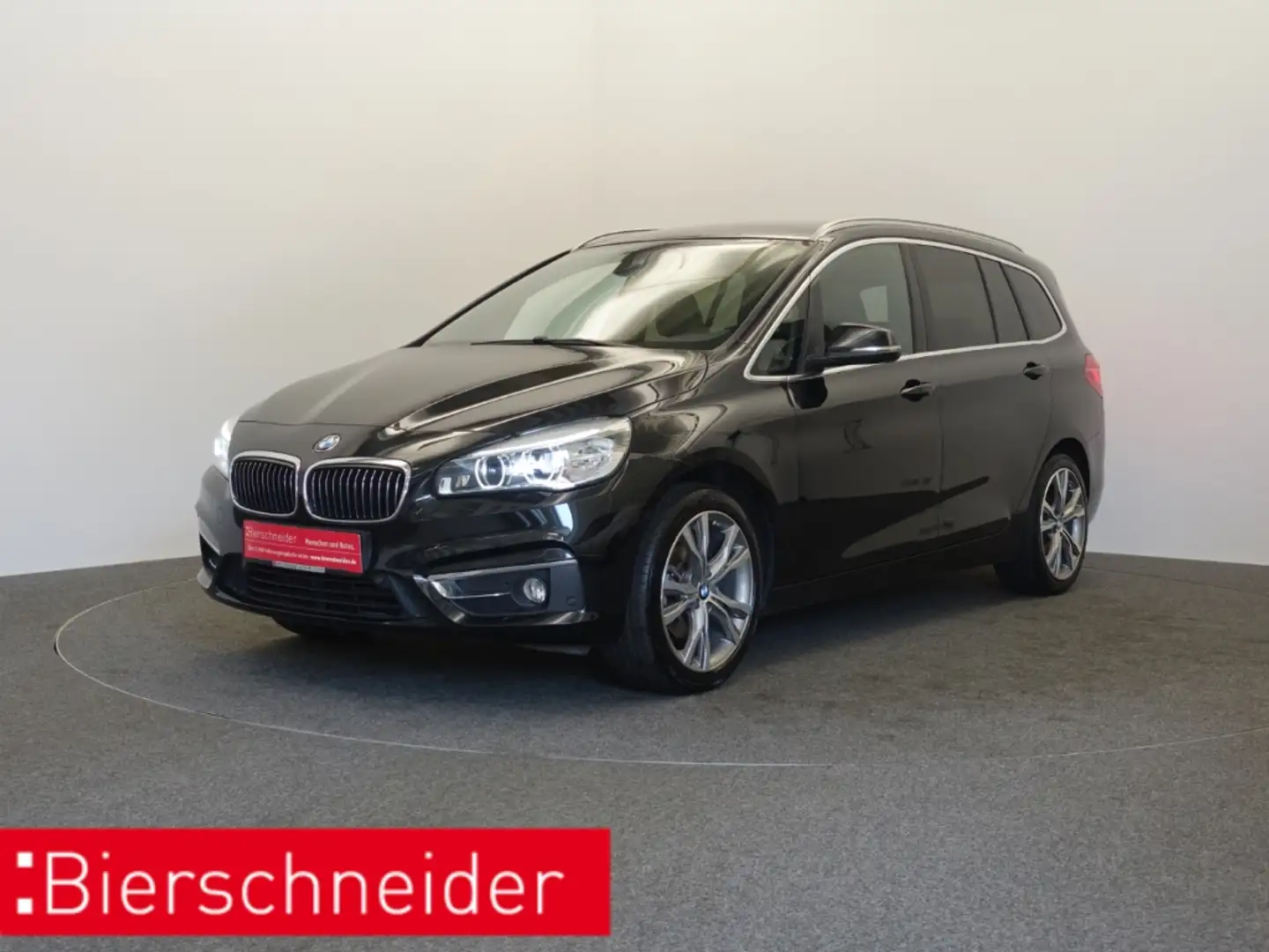 BMW 218 Gran Tourer d Luxury Line LED NAVI 18 PDC Schwarz - 1