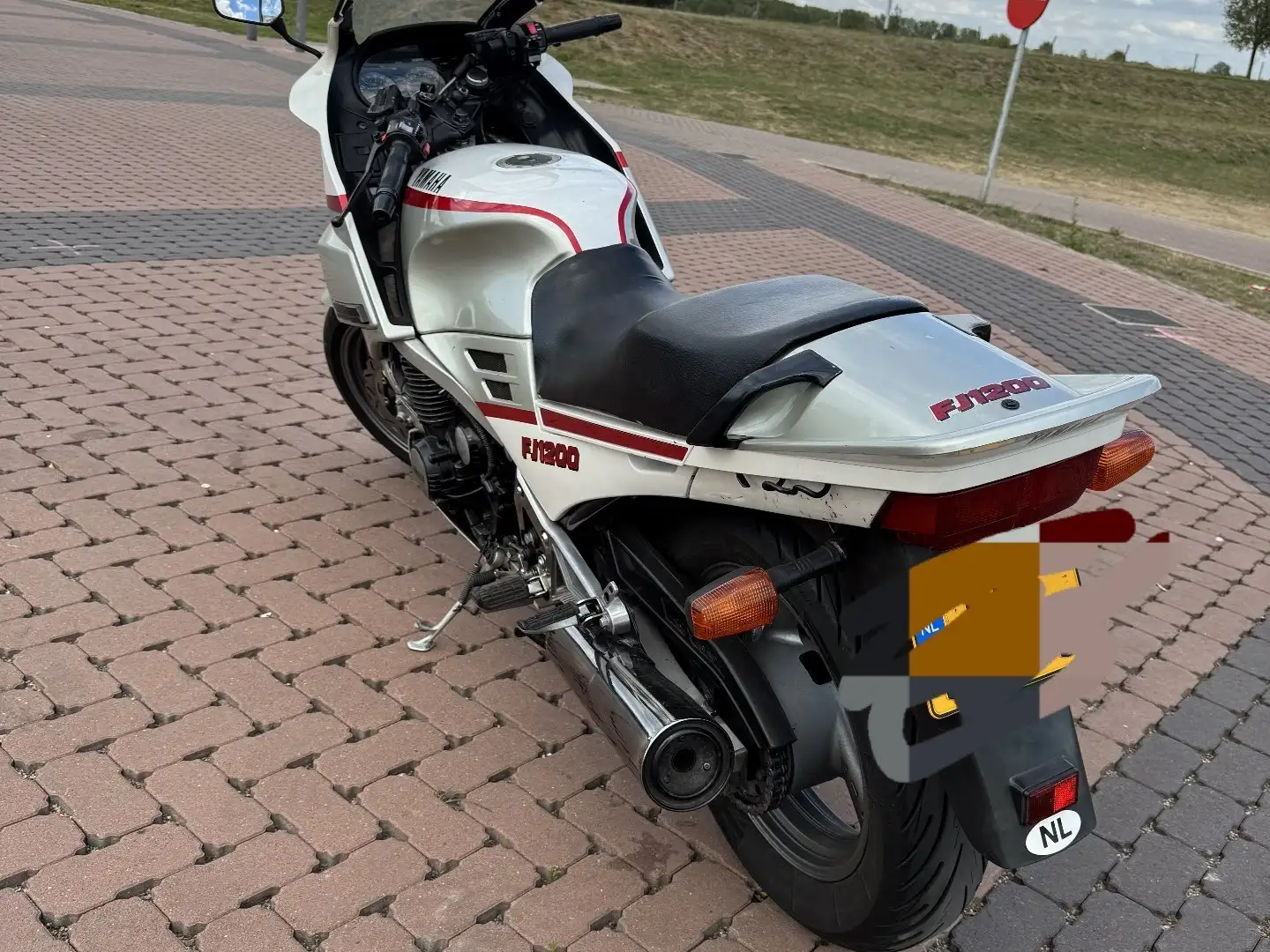 Yamaha FJ 1200 wit Wit - 1