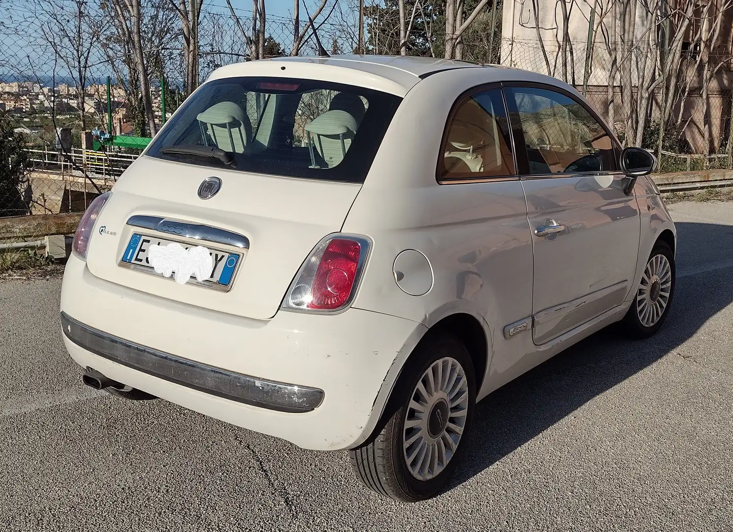 Fiat 500 500 III 1.2 Lounge 69cv Bianco - 2