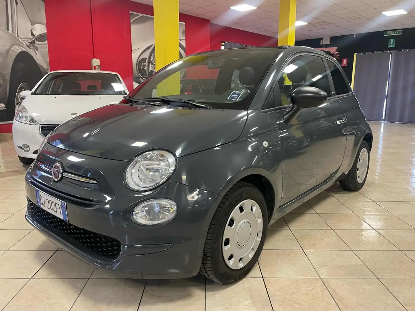 Fiat 500 C 1.0 Hybrid Connect*ok guida neo p/sensori park* Gris - 2