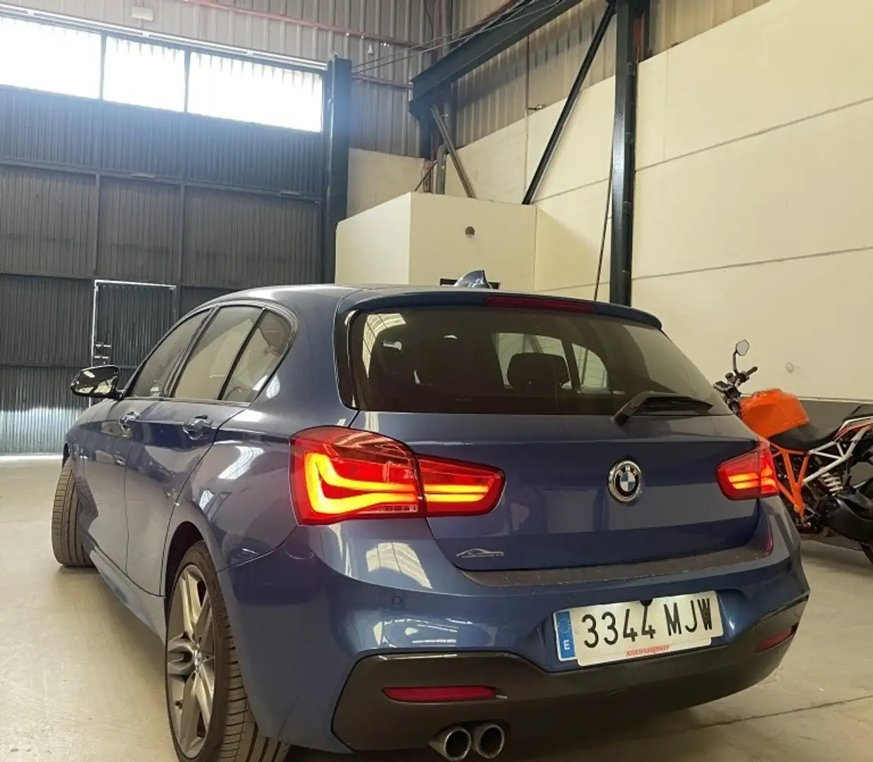 BMW 120 120d Blauw - 2