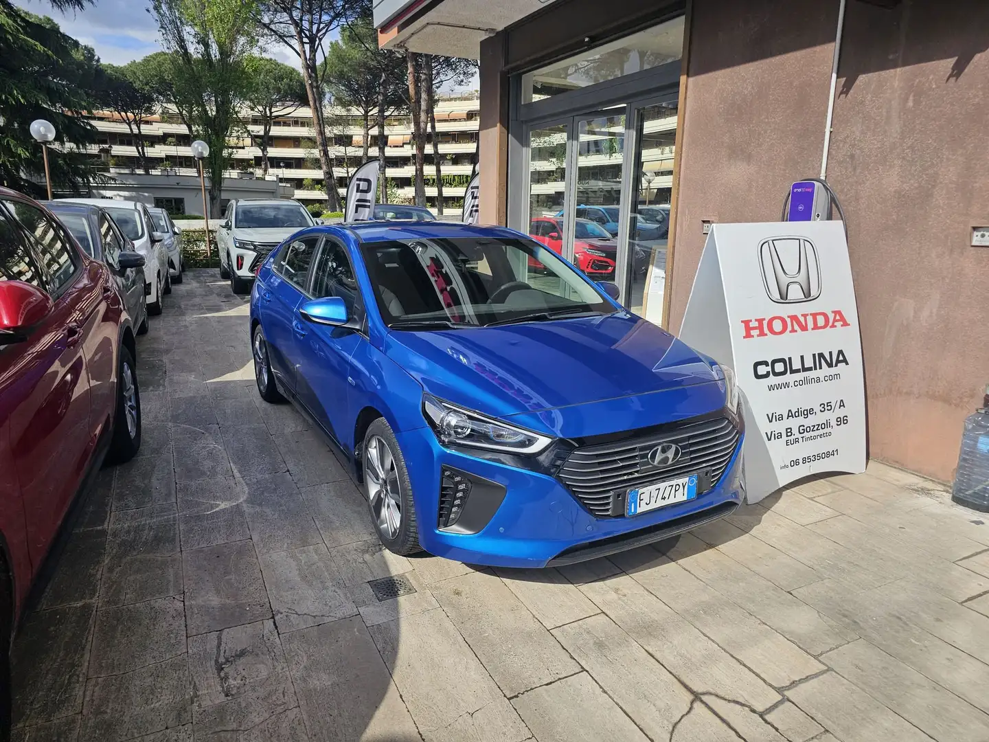 Hyundai IONIQ 1.6 Hybrid DCT Style Kék - 2