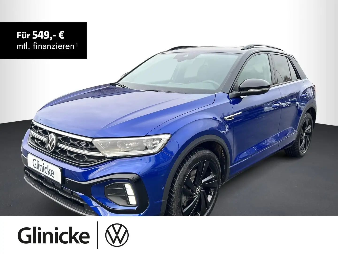 Volkswagen T-Roc R-Line 2.0 TSI 4Motion DSG, PANO, RFK Blau - 1