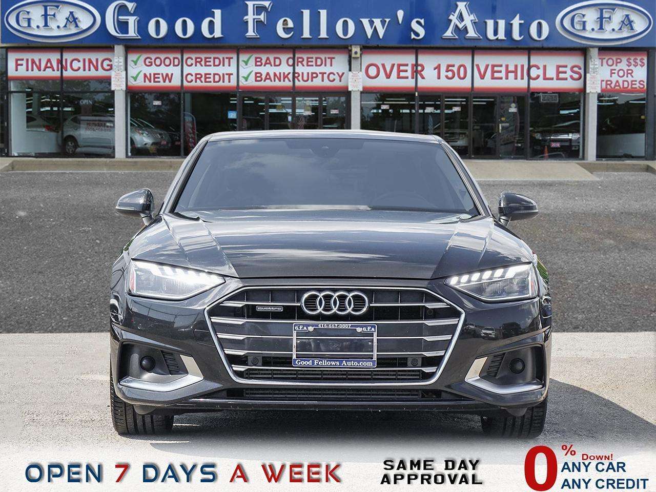 2024 Audi A4 KOMFORT MODEL, QUATTRO, LEATHER SEATS, SUNROOF, RE — снимка 1