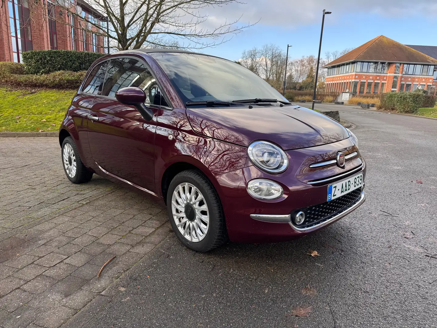 Fiat 500C 500C 1.0i MHEV Dolcevita°GPS°GARANTIE° Paars - 1