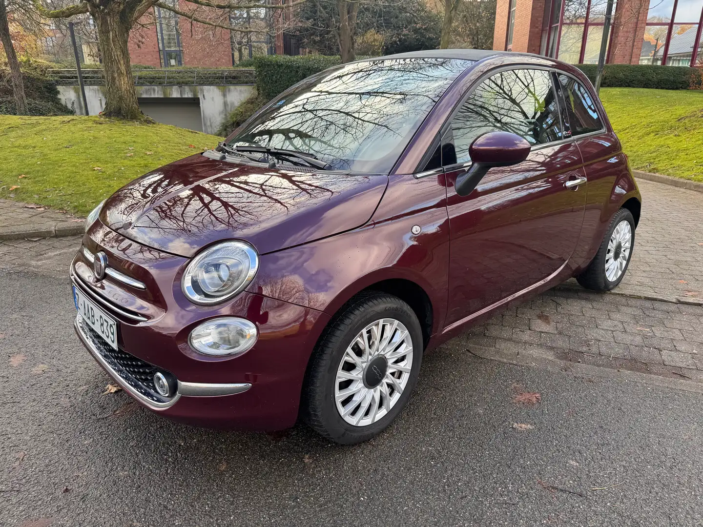 Fiat 500C 500C 1.0i MHEV Dolcevita°GPS°GARANTIE° Paars - 2