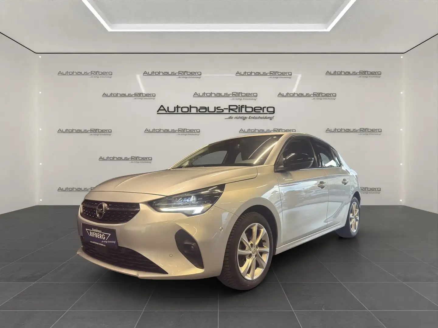 Opel Corsa 1.2 Elegance AUTOMATIC/LED/NAVIKAMERA/SHZ Silber - 1