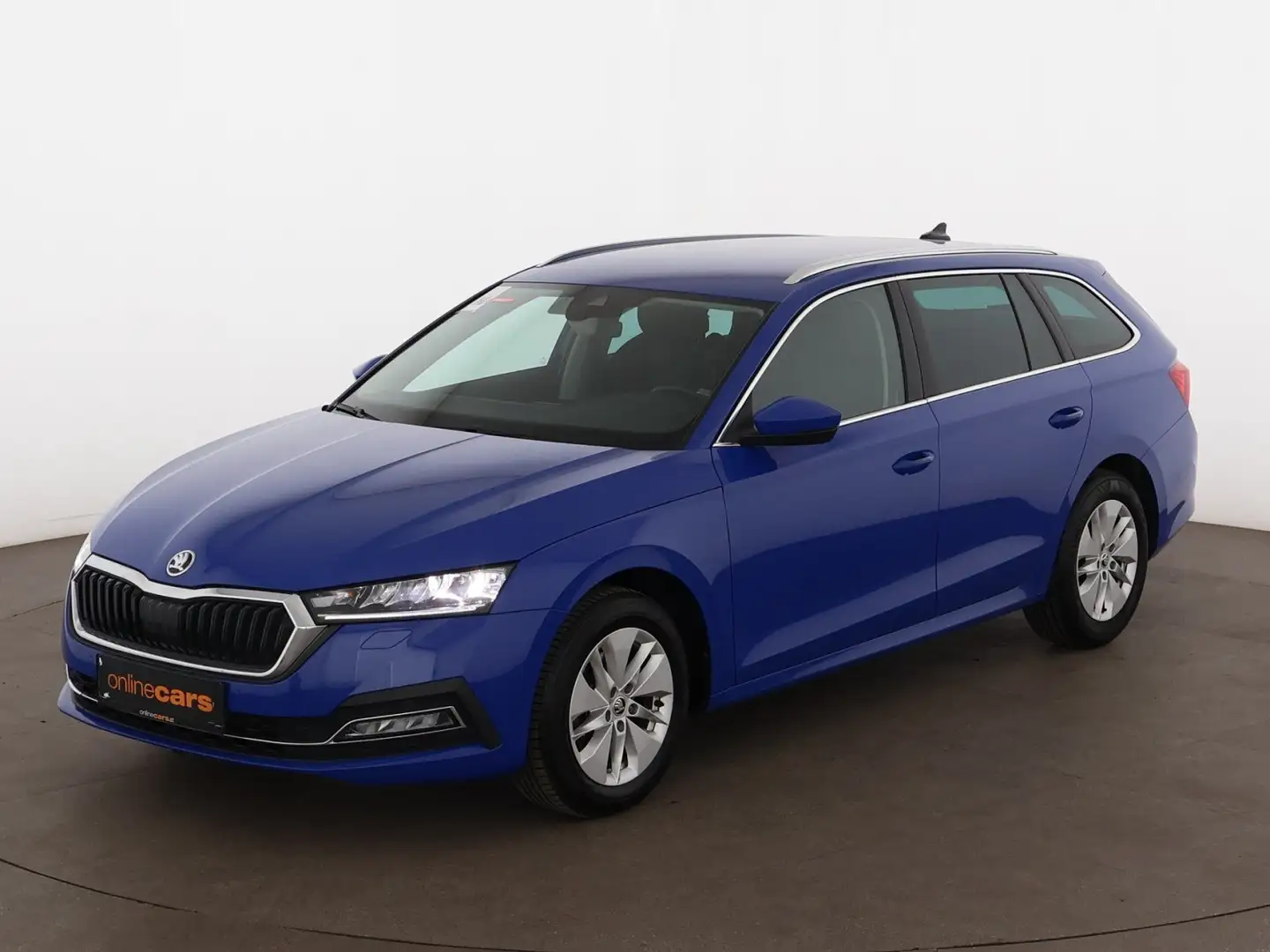 Skoda Octavia Combi 2.0 TDI Aut LED NAVI SITZHZG R-CAM Blau - 2