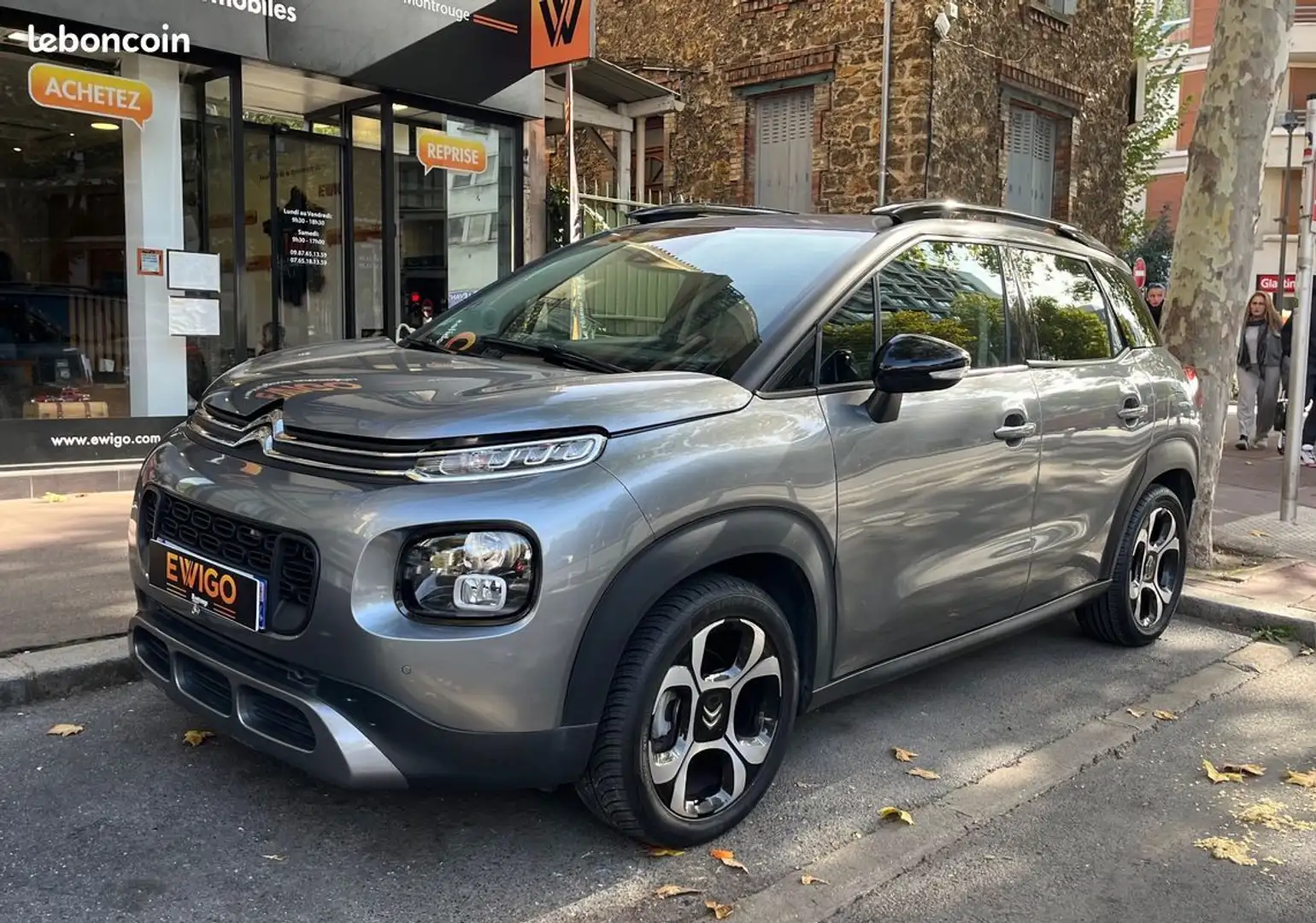 Citroen C3 Aircross 1.2 puretech 110 feel business eat bva start-stop Gris - 1