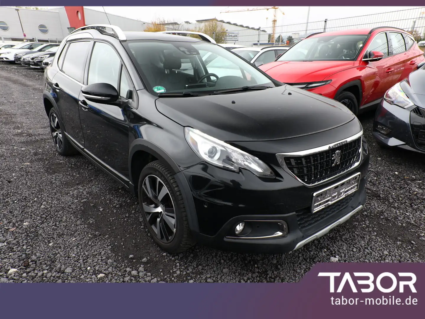Peugeot 2008 1.2 PT 130 Allure Pano ParkAs Kam Nav SHZ Schwarz - 2