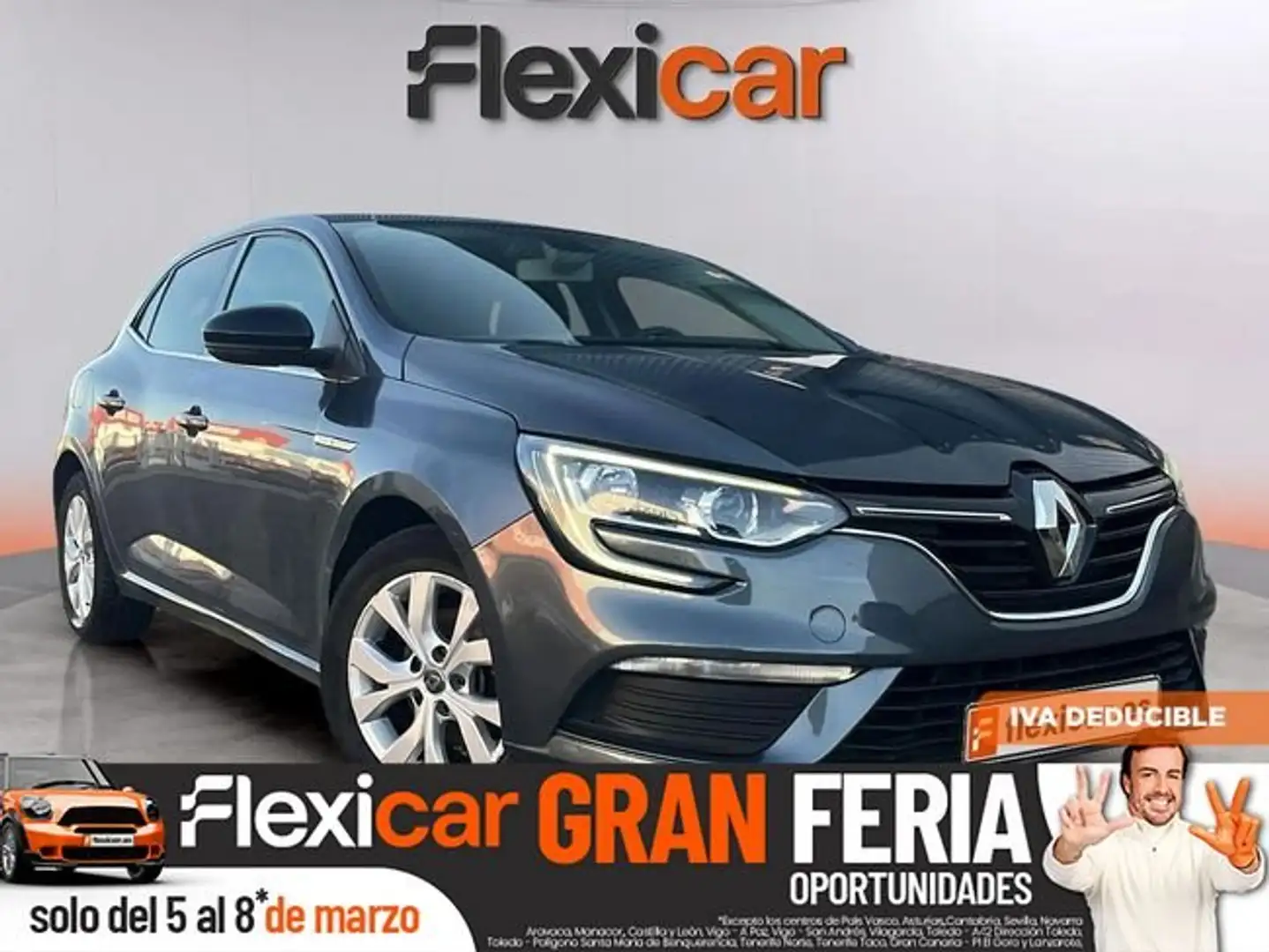 Renault Megane 1.3 TCe GPF Limited 103kW Grau - 1