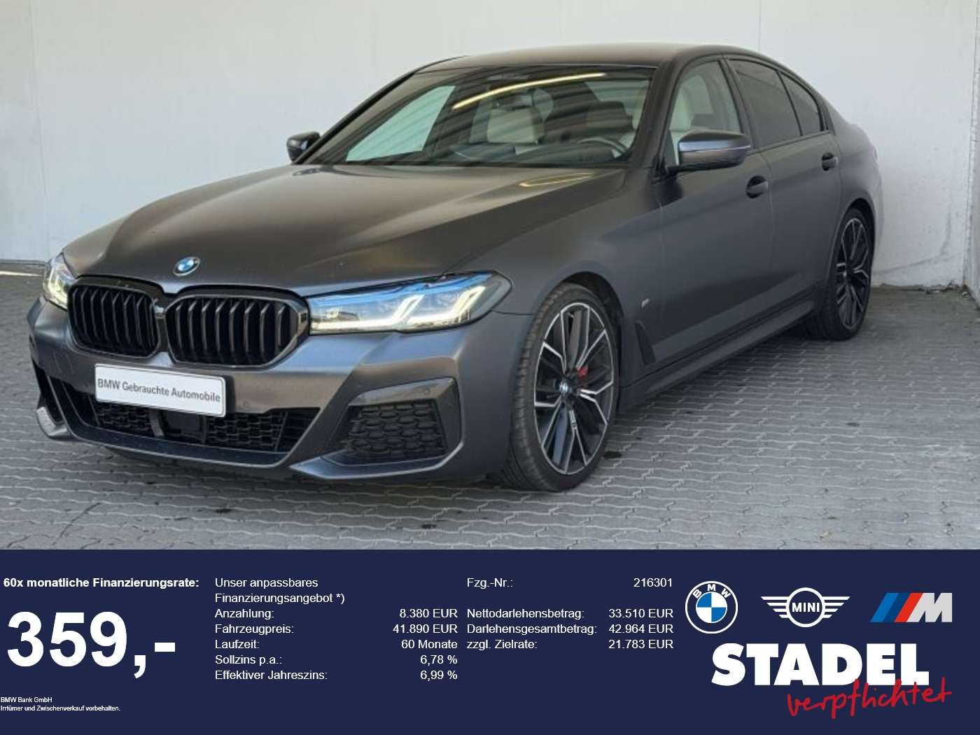 2023 BMW 550M