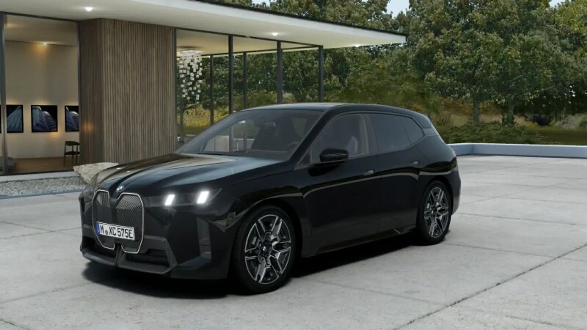 BMW iX xDrive45 M Sportpaket Black - 2