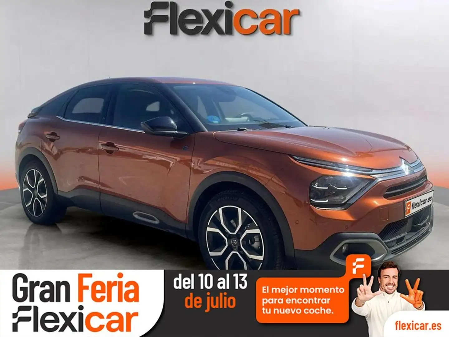 Citroen C4 ë- eléctrico 100kW Shine Naranja - 1