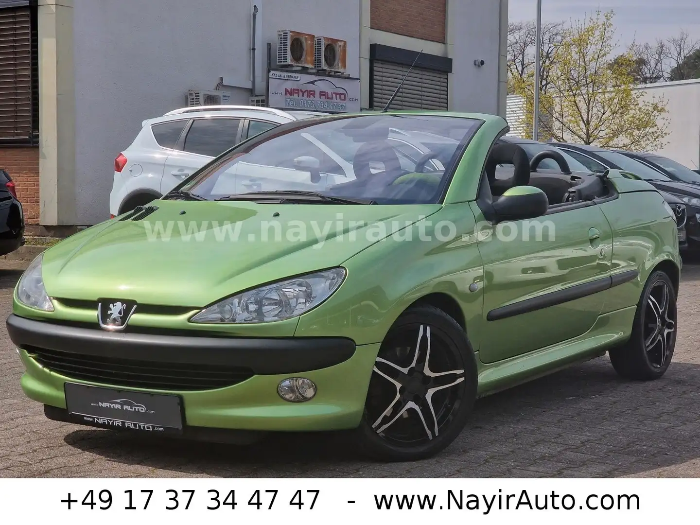Peugeot 206 Cabrio CC|8xAlu|Sitzheizung|Klimaautomatik Verde - 1