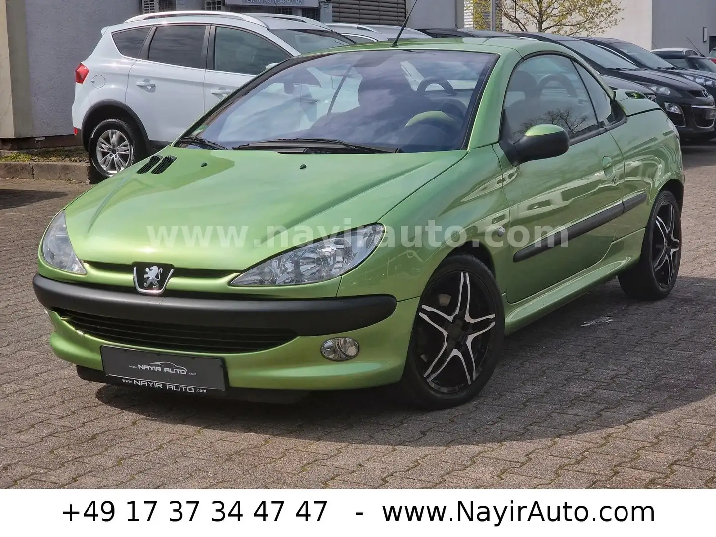 Peugeot 206 Cabrio CC|8xAlu|Sitzheizung|Klimaautomatik Verde - 2