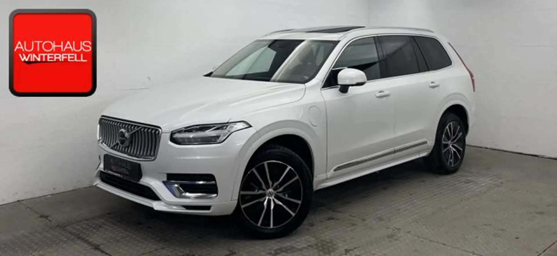 Volvo XC90 T8 RECH AWD INSCRIPTION 7SITZ+PANO+AHK+360+ Blanc - 1