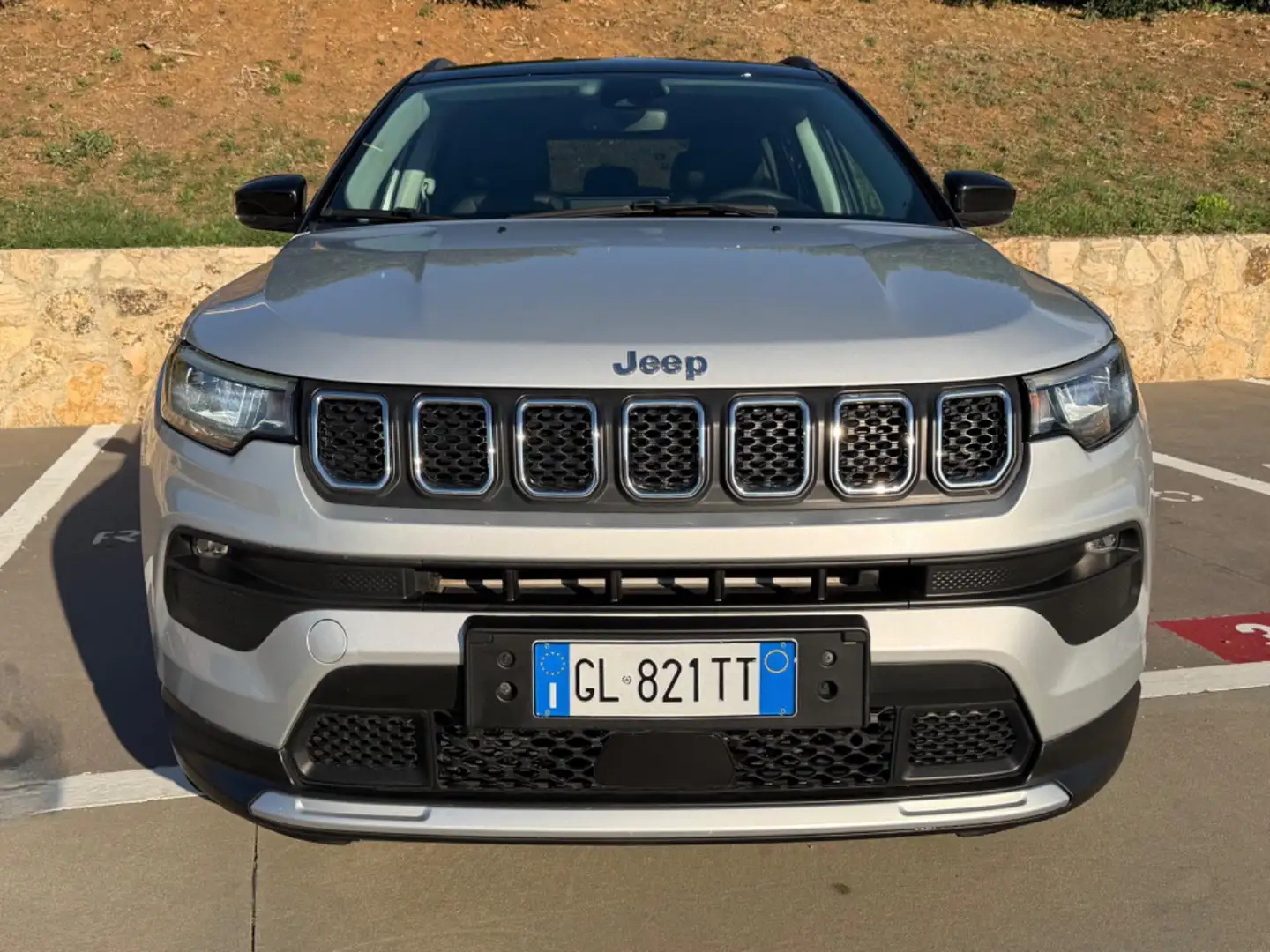 Jeep Compass 1.5 130CV MHEV E-HYBRID+BICOLORE+R.CAMERA Argento - 2