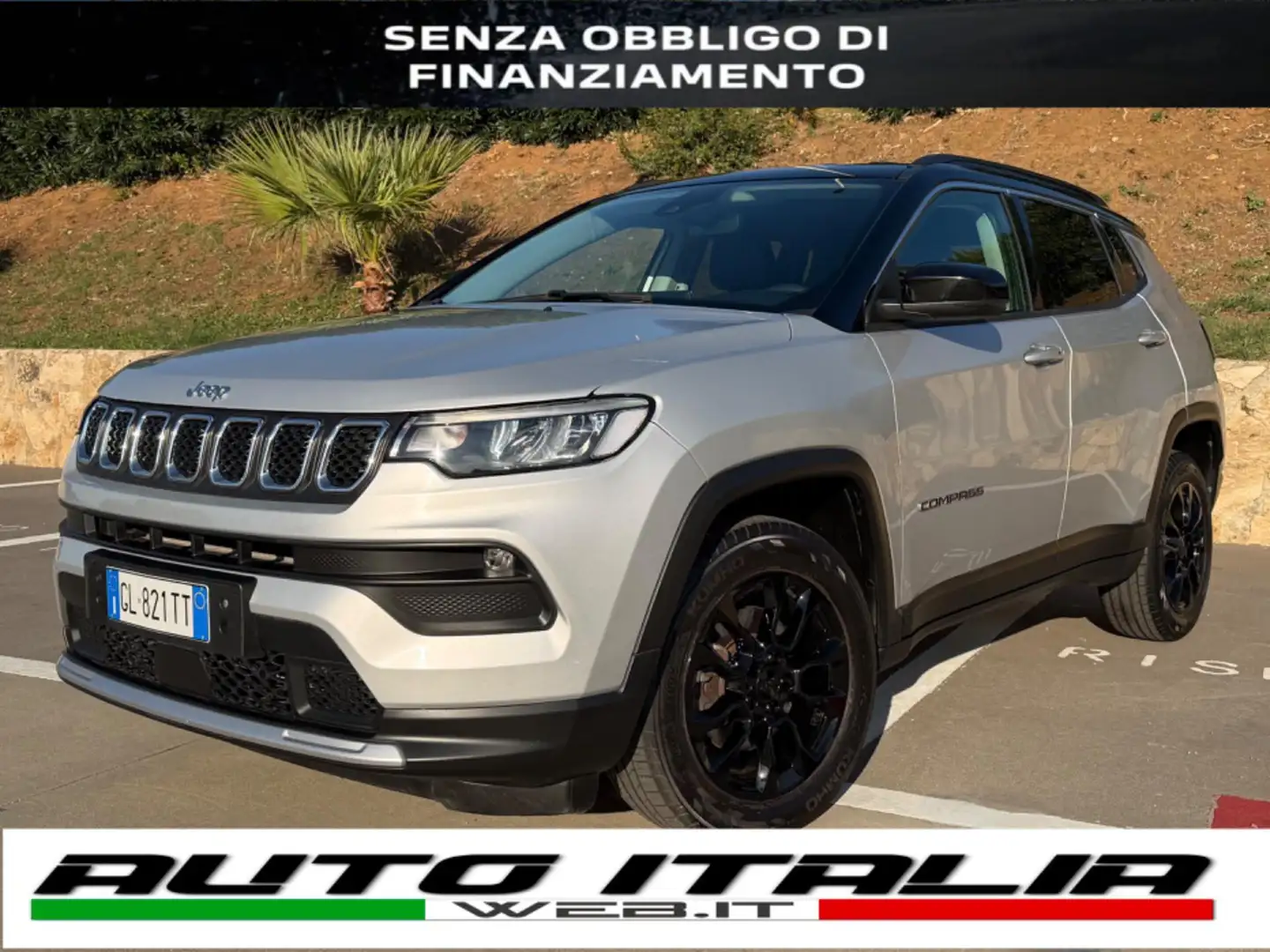 Jeep Compass 1.5 130CV MHEV E-HYBRID+BICOLORE+R.CAMERA Argento - 1