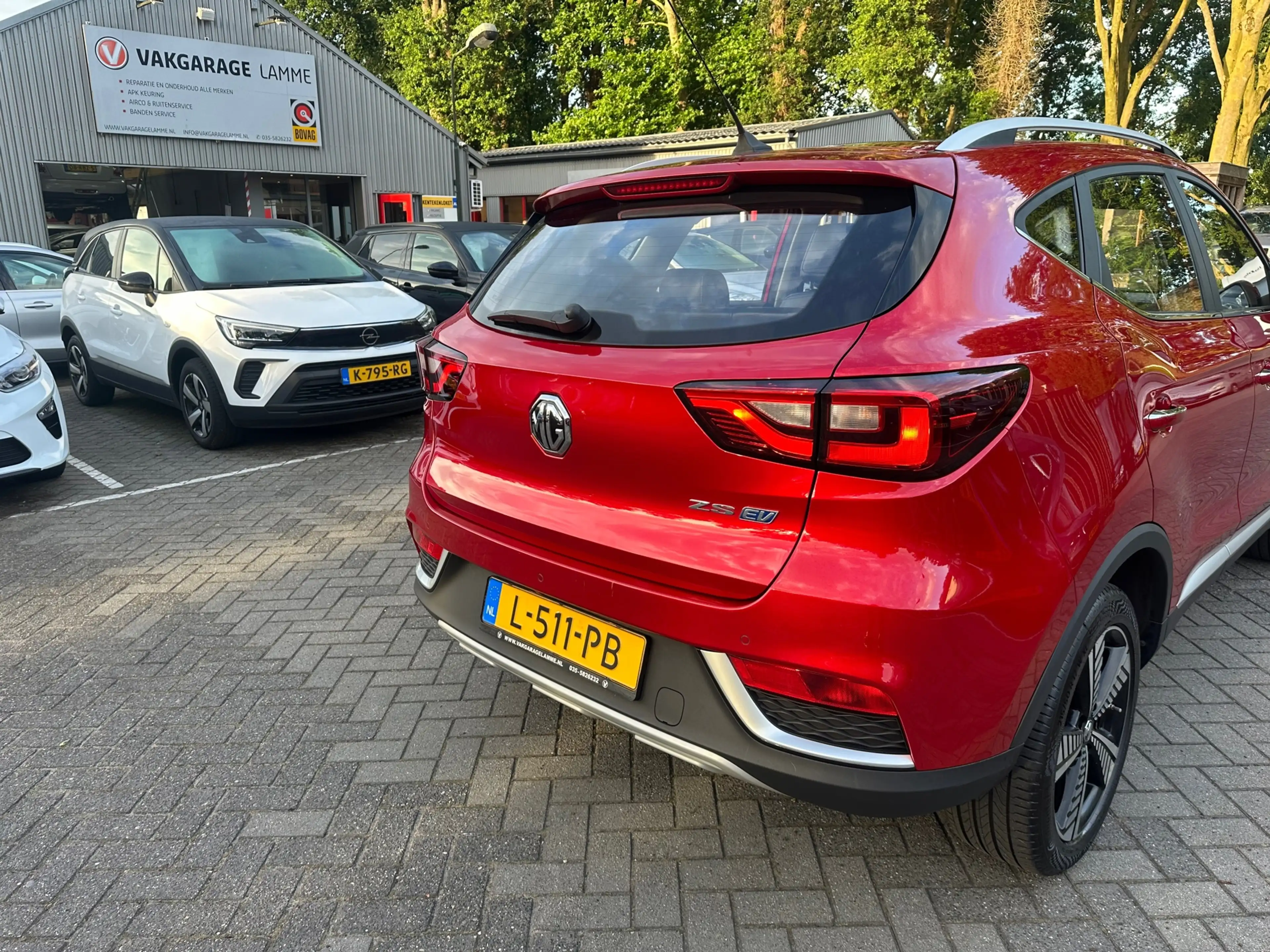 MG ZS MG EV Luxury 45 kWh , leer , navigatie , camera , — photo 5