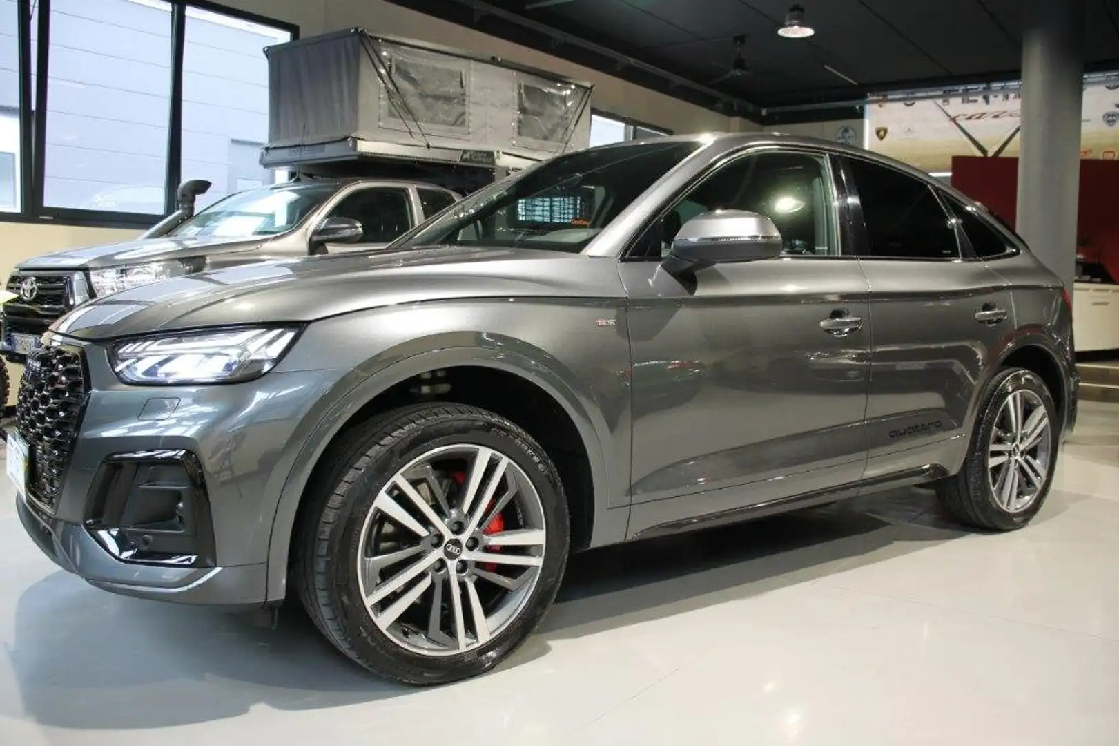 Audi Q5 Q5 40 2.0 tdi mhev 12V S line Plus quattro s-trnic Grigio - 1