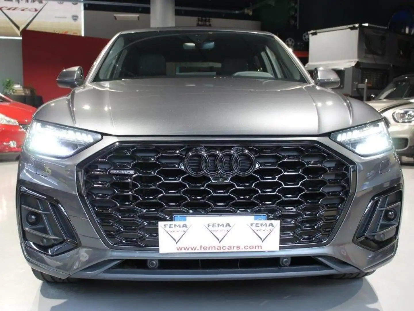 Audi Q5 Q5 40 2.0 tdi mhev 12V S line Plus quattro s-trnic Grigio - 2
