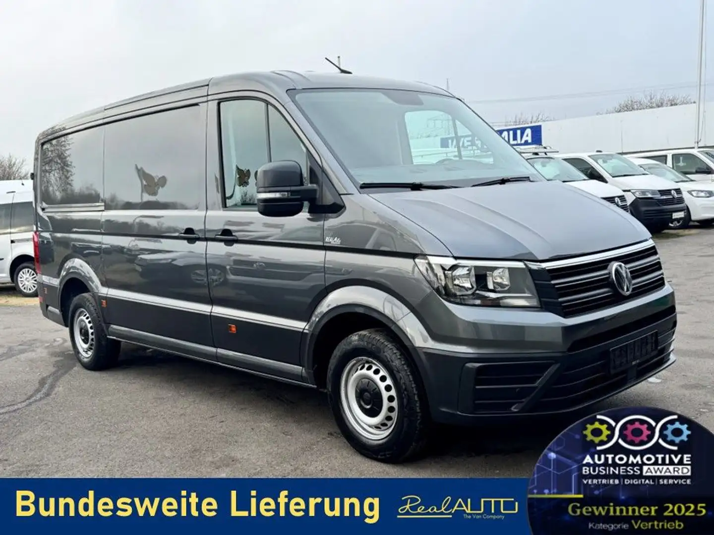 Volkswagen Crafter Kasten MR L2H1 Klima*Tempomat*PDC Šedá - 1
