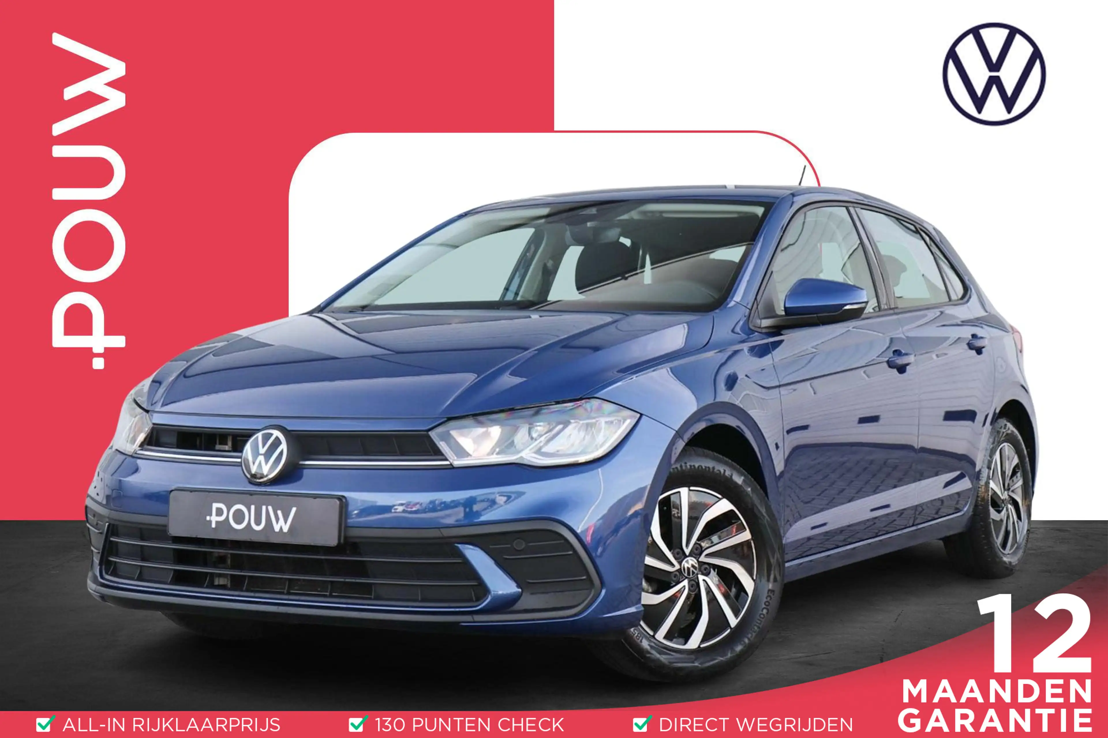 Volkswagen Polo 1.0 TSI 95pk Life | Navigatie | App Connect | Crui