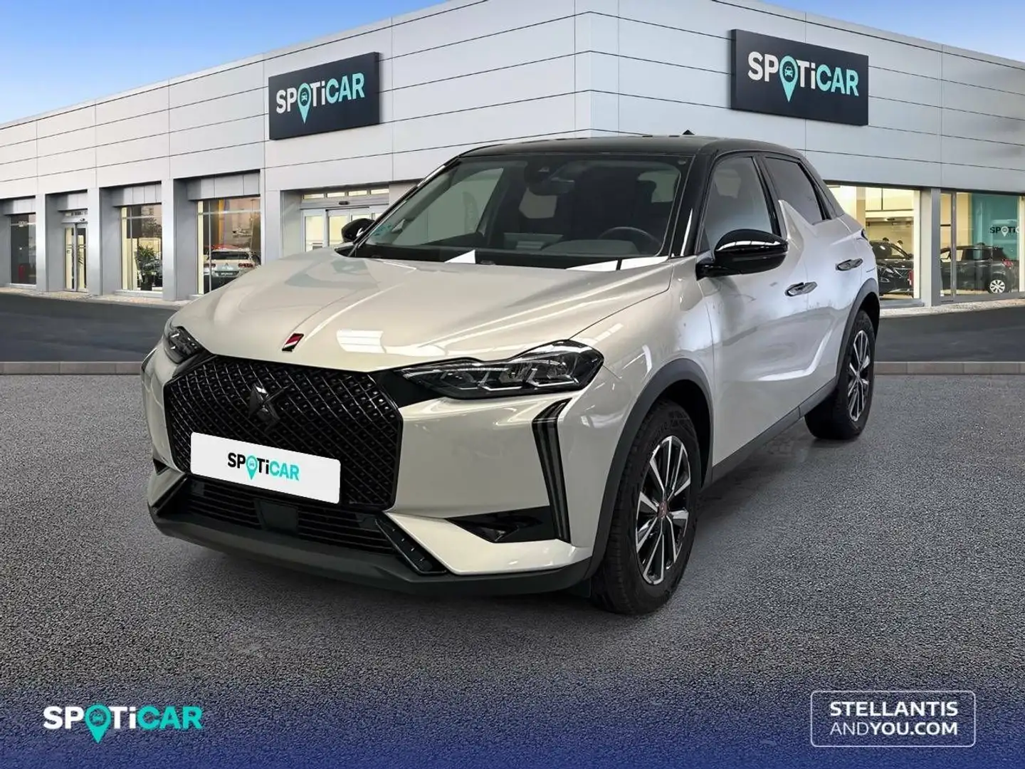 DS Automobiles DS 3 BlueHDi 96 kW  Auto. Performance Line Gris - 1