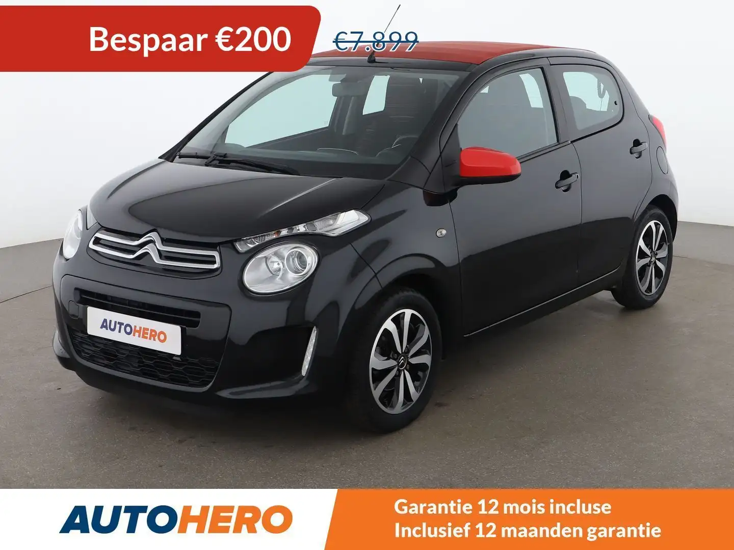 Citroen C1 1.0 VTi Feel Zwart - 1